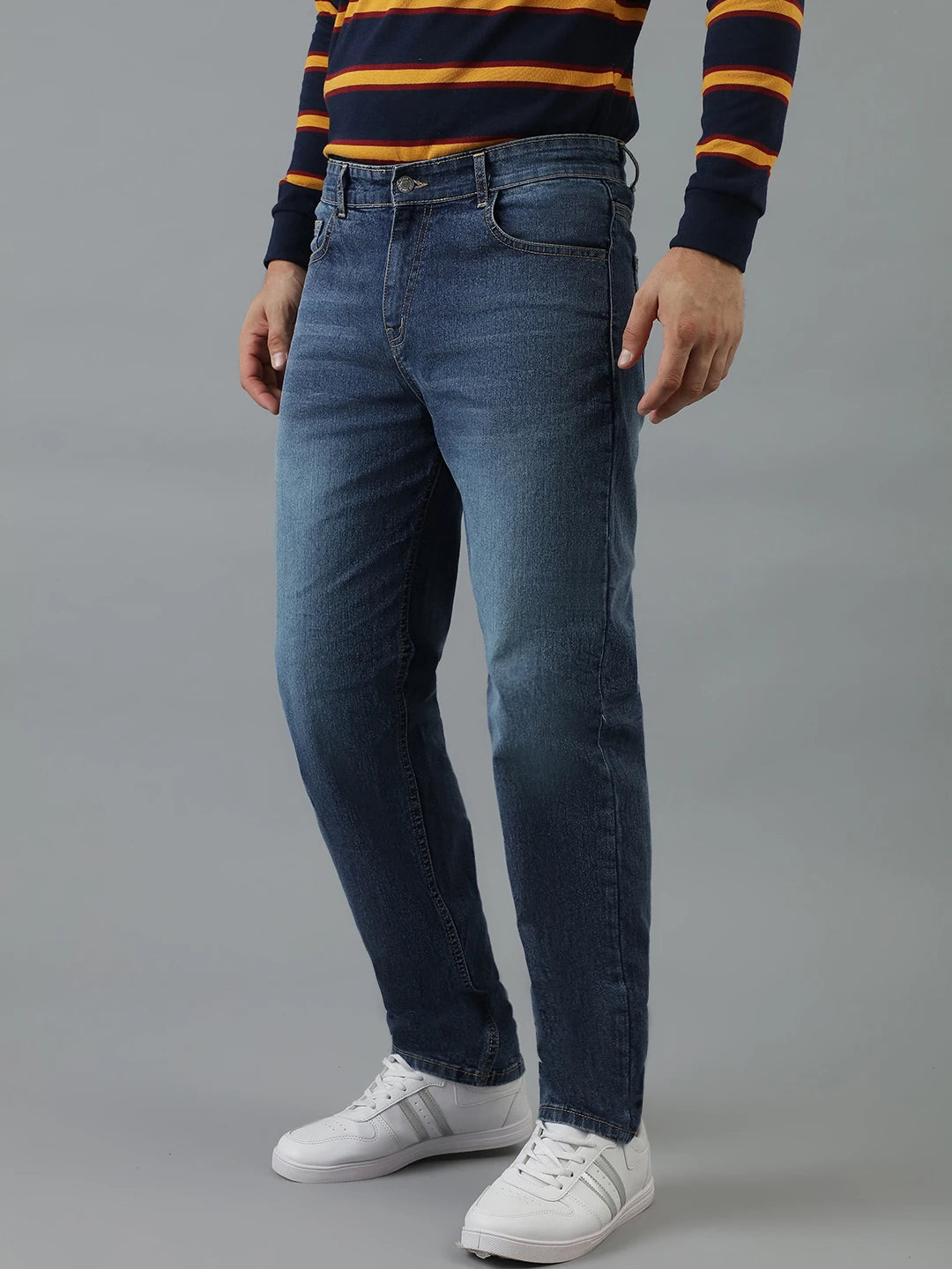 KOTTY Regular Men Dark Blue Jeans