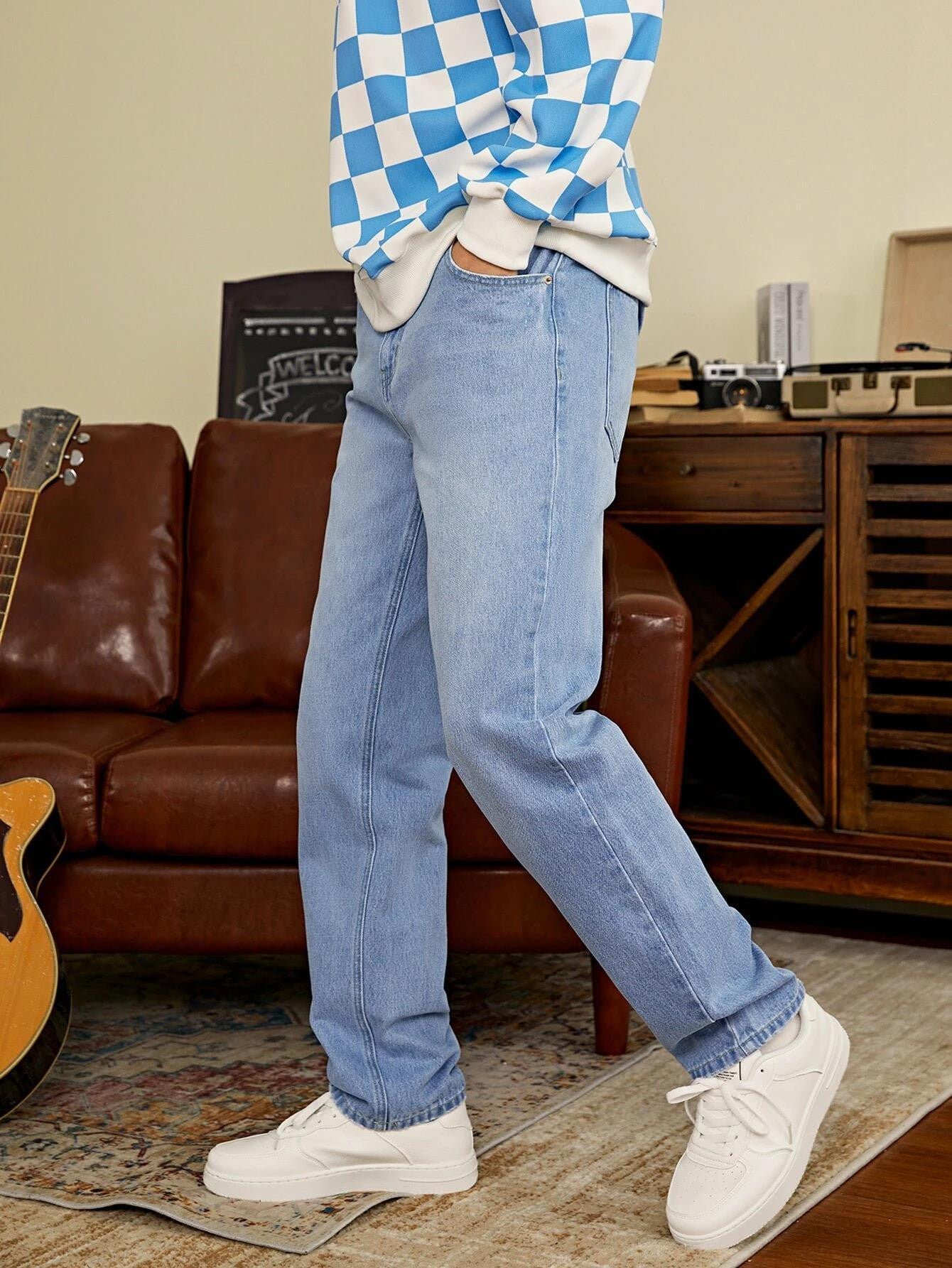 KOTTY Regular Men Light Blue Jeans