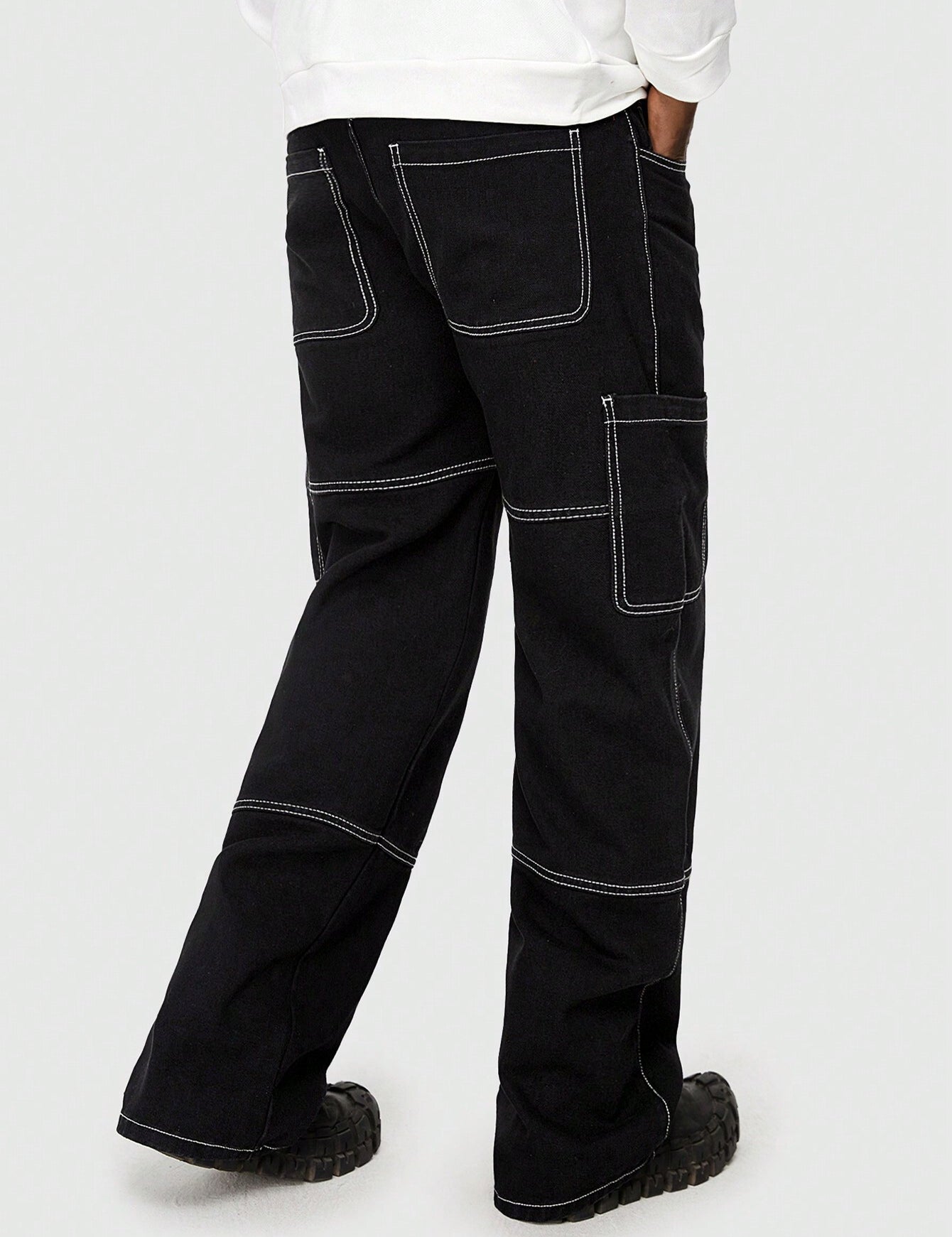 KOTTY Jogger Fit Men Black Jeans