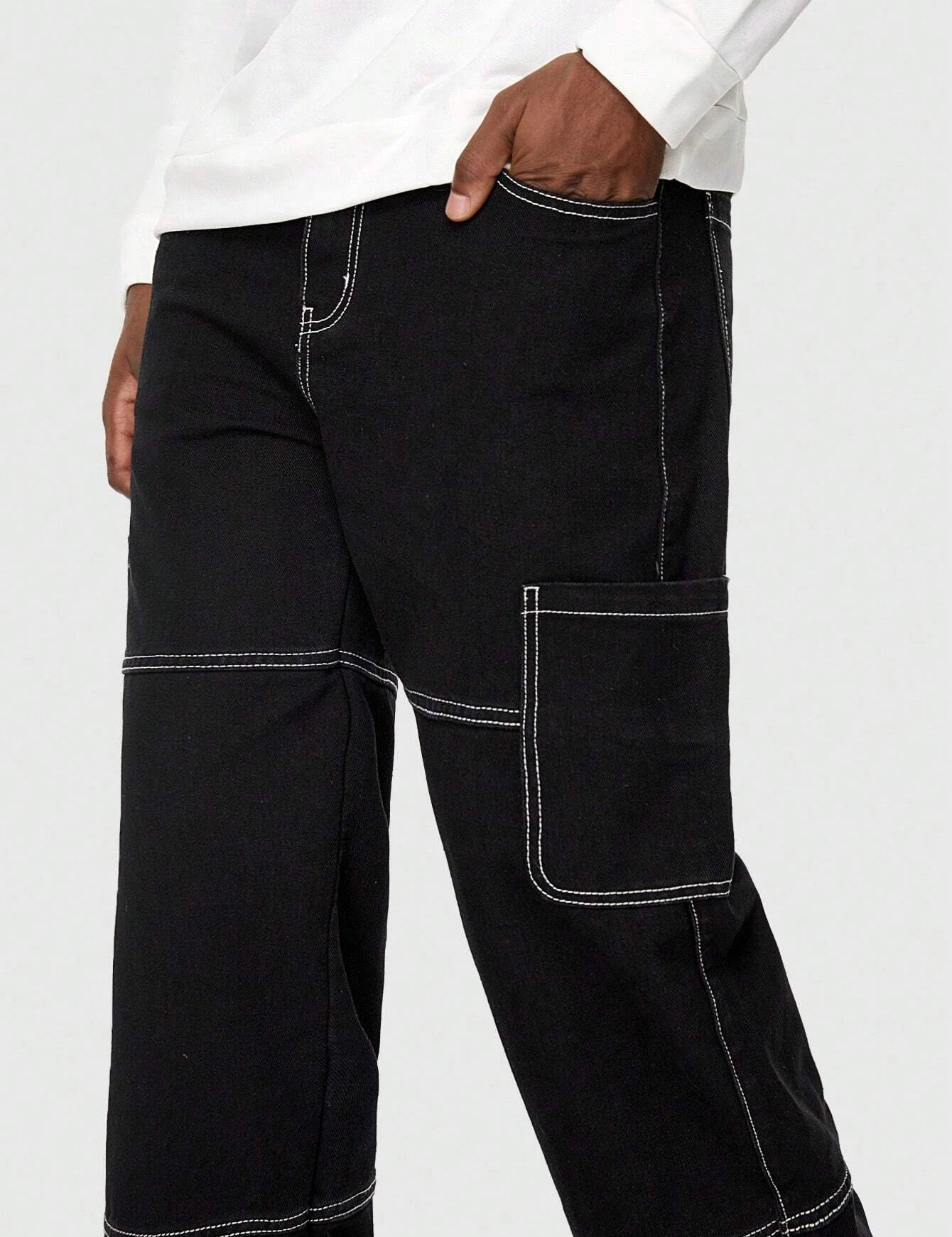 KOTTY Jogger Fit Men Black Jeans