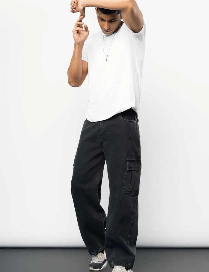 KOTTY Regular Men Black Jeans