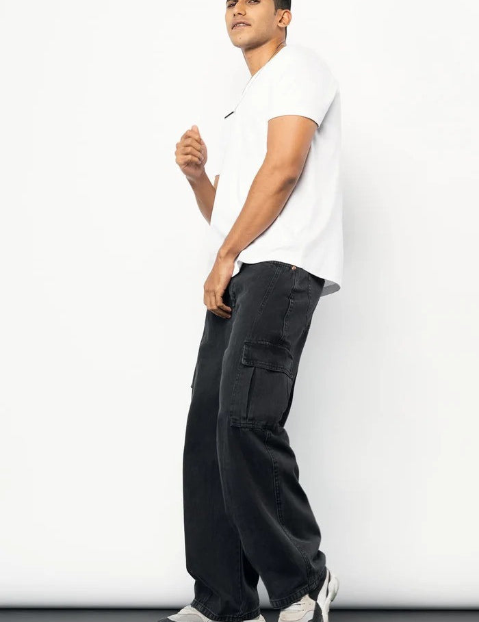 KOTTY Regular Men Black Jeans