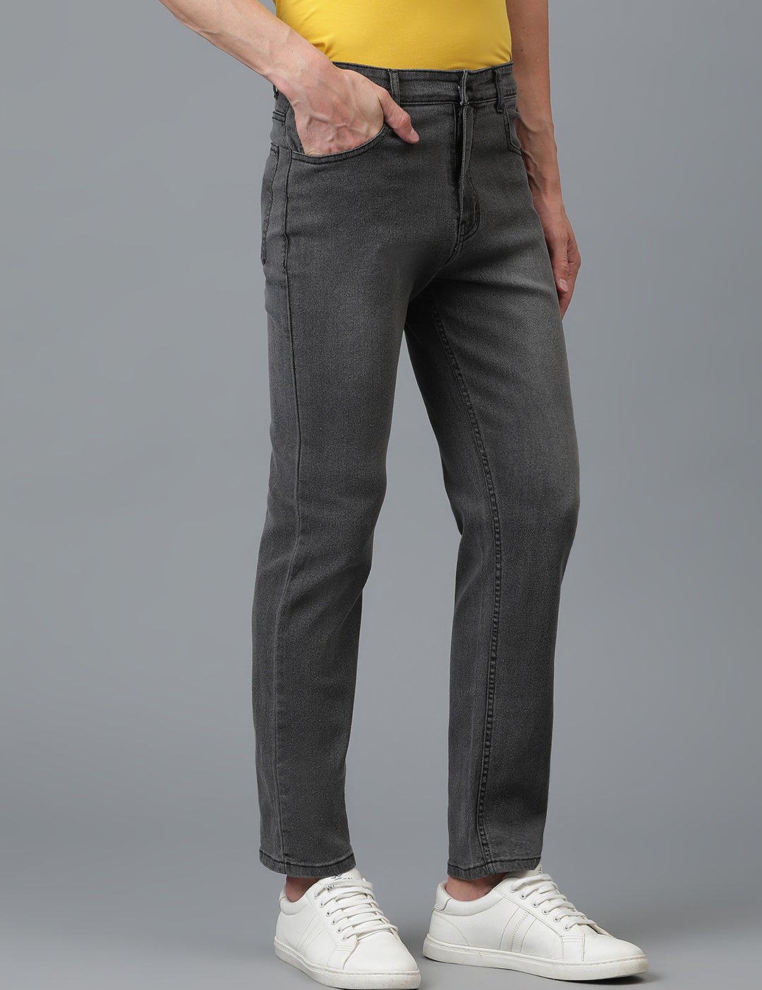 KOTTY Jogger Fit Men Grey Jeans