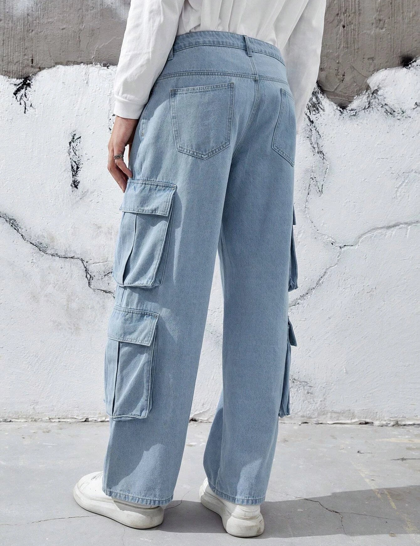 KOTTY Jogger Fit Men Light Blue Jeans
