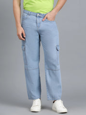 KOTTY Jogger Fit Men Light Blue Jeans