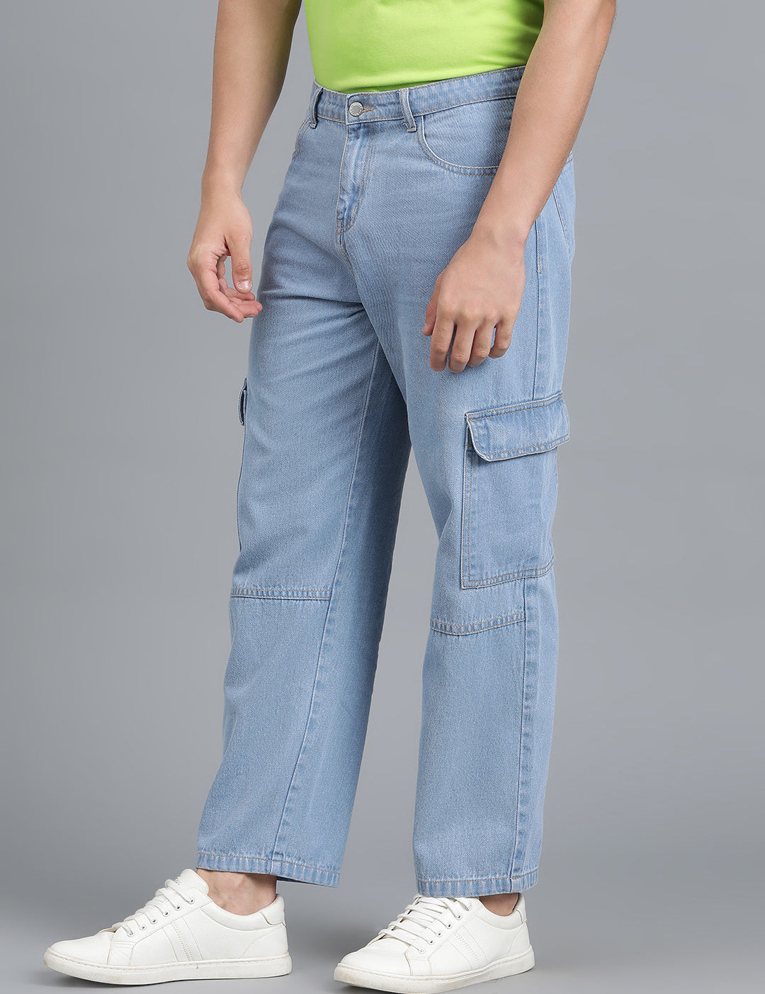 KOTTY Jogger Fit Men Light Blue Jeans