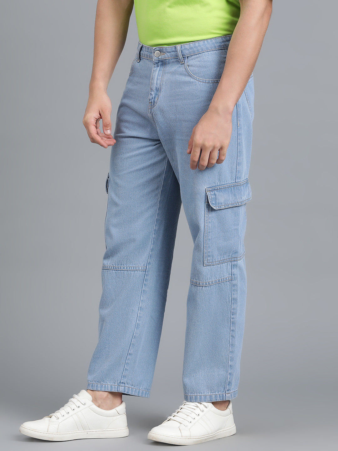KOTTY Jogger Fit Men Light Blue Jeans