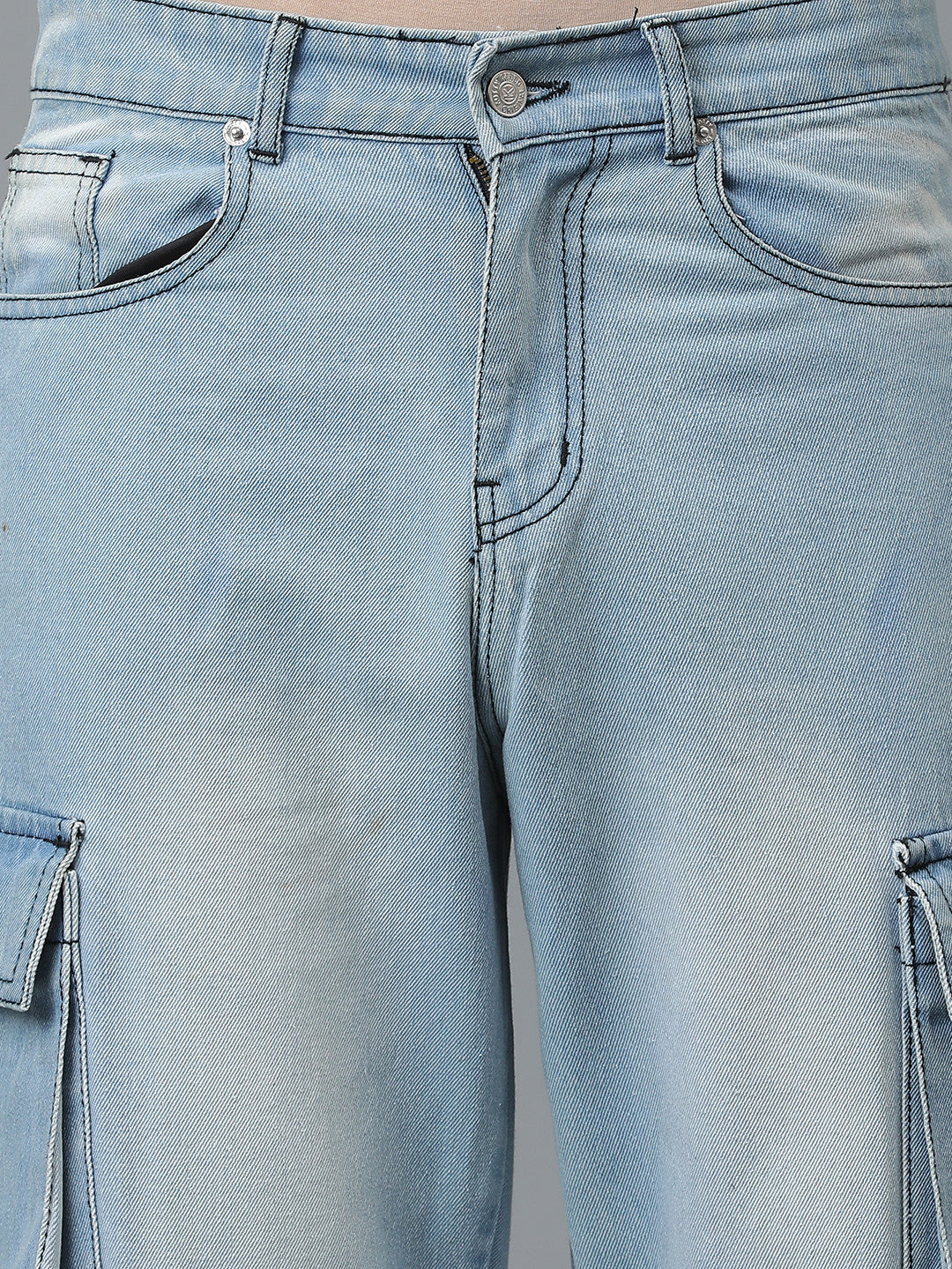 KOTTY Jogger Fit Men Light Blue Jeans