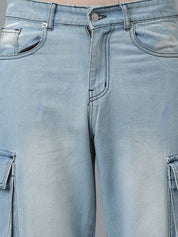 KOTTY Jogger Fit Men Light Blue Jeans