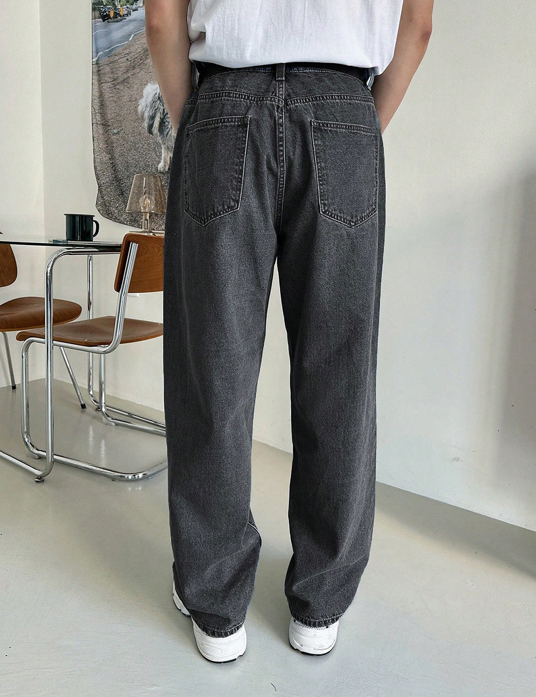 KOTTY Jogger Fit Men Black Jeans