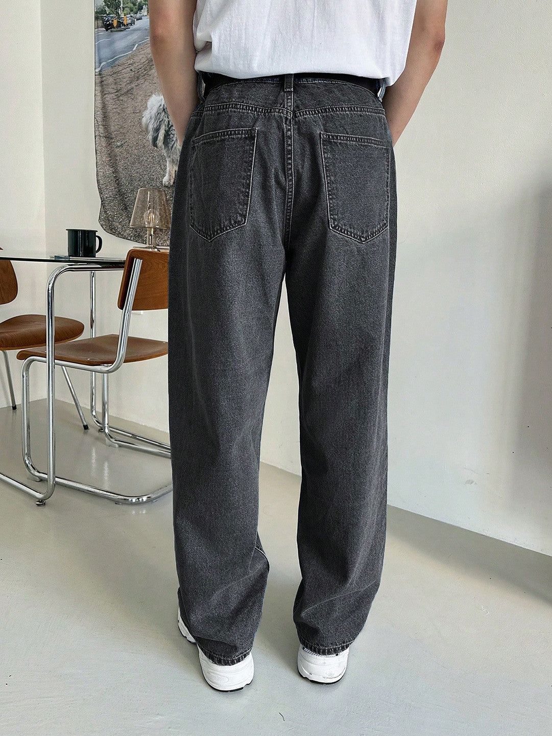 KOTTY Jogger Fit Men Black Jeans