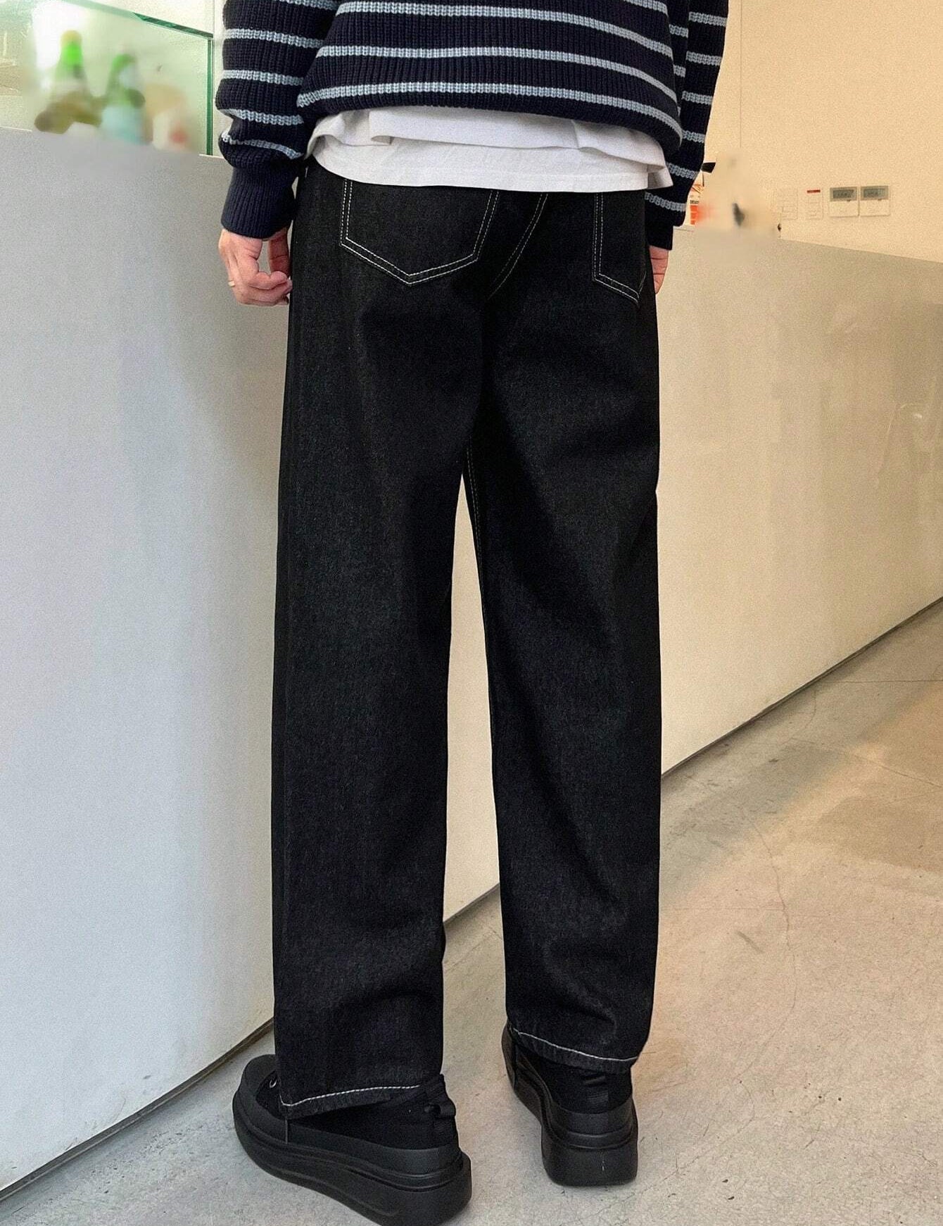 KOTTY Jogger Fit Men Black Jeans