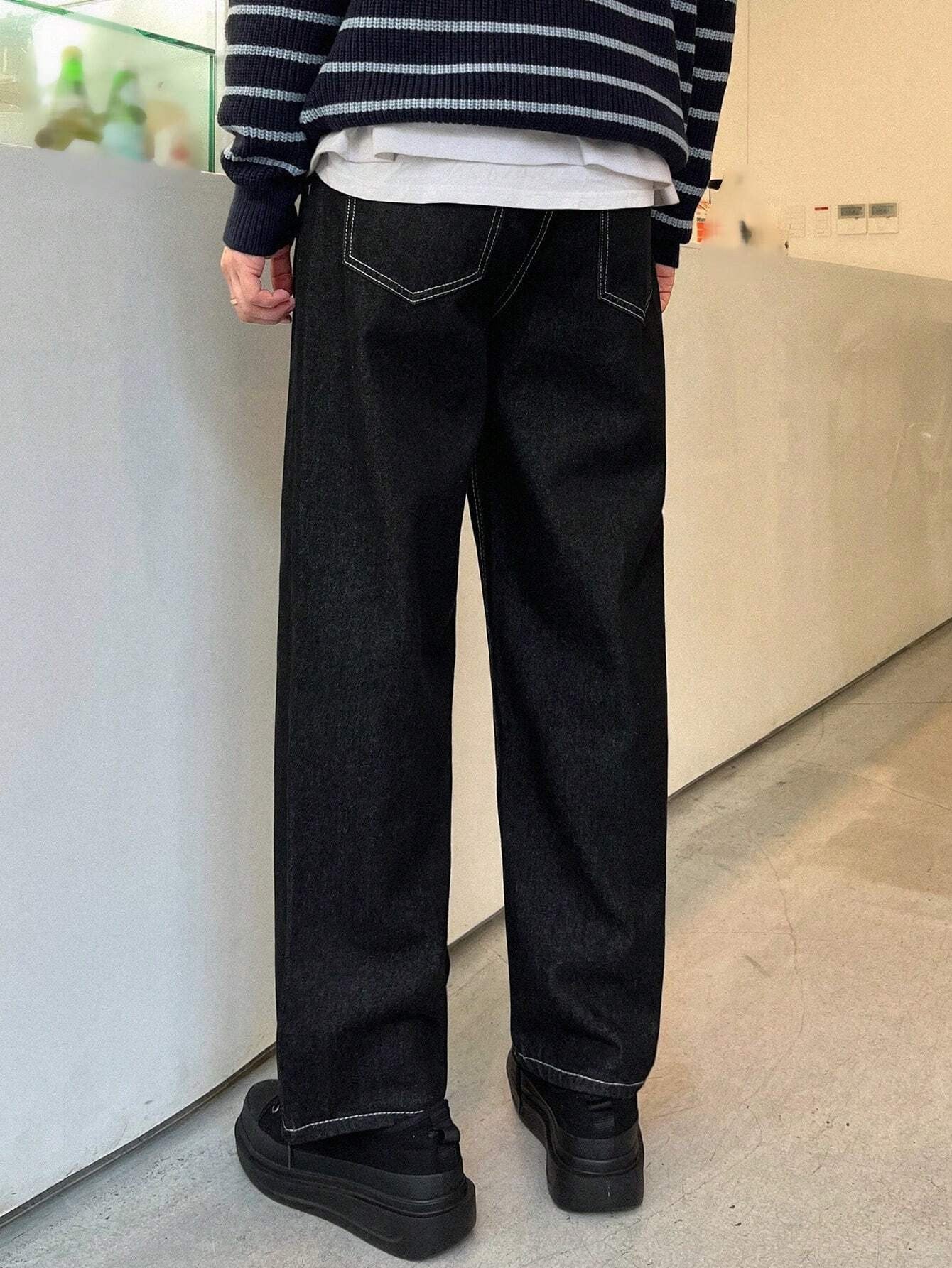 KOTTY Jogger Fit Men Black Jeans