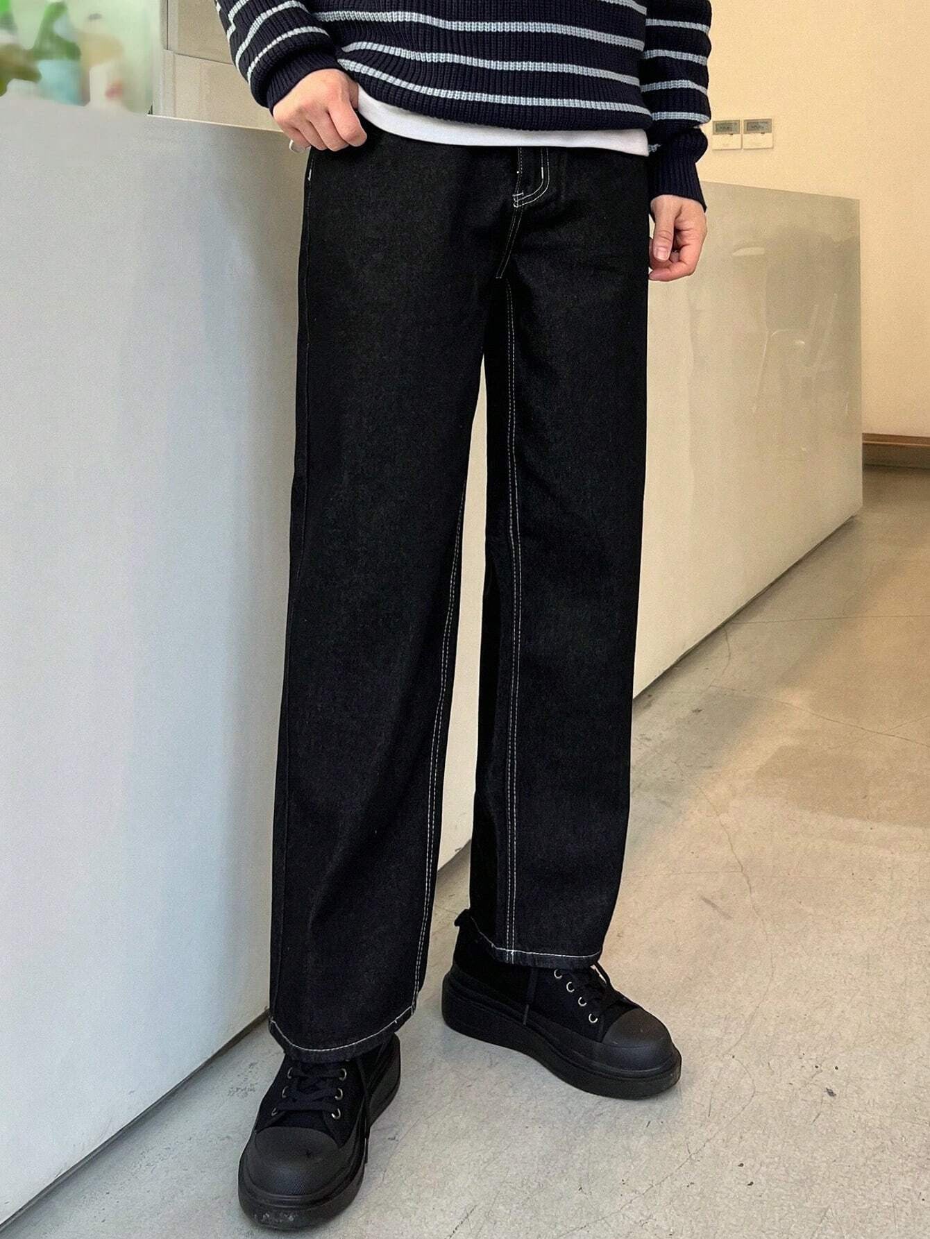 KOTTY Jogger Fit Men Black Jeans
