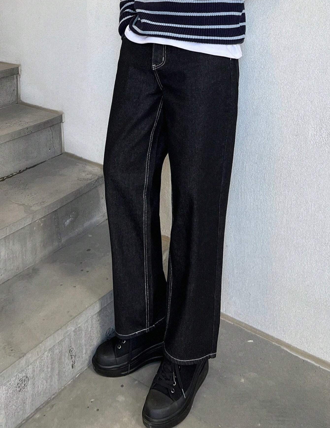 KOTTY Jogger Fit Men Black Jeans