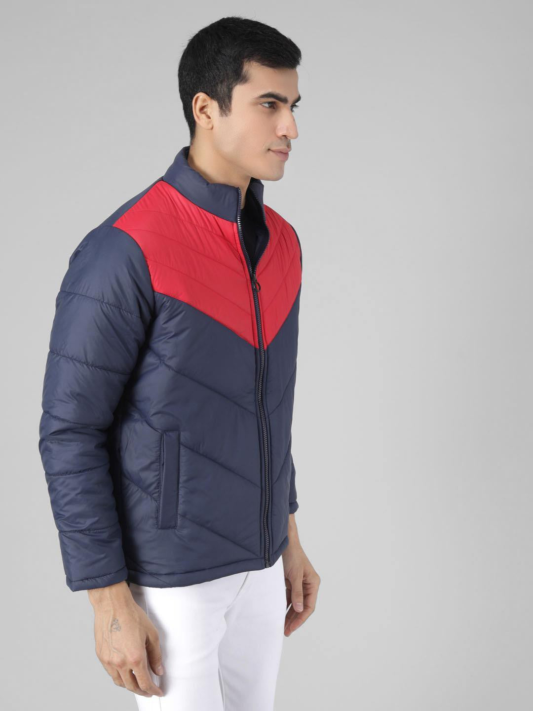 KOTTY Full Sleeve Colorblock Men Jacket 