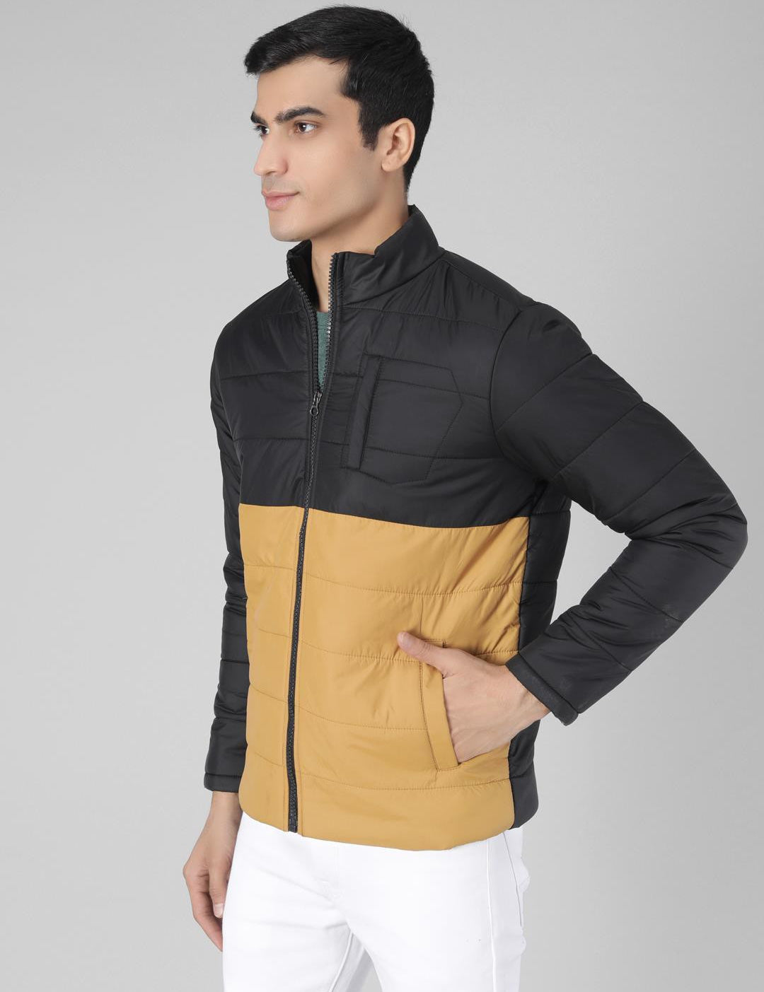 KOTTY Full Sleeve Solid Men Jacket 