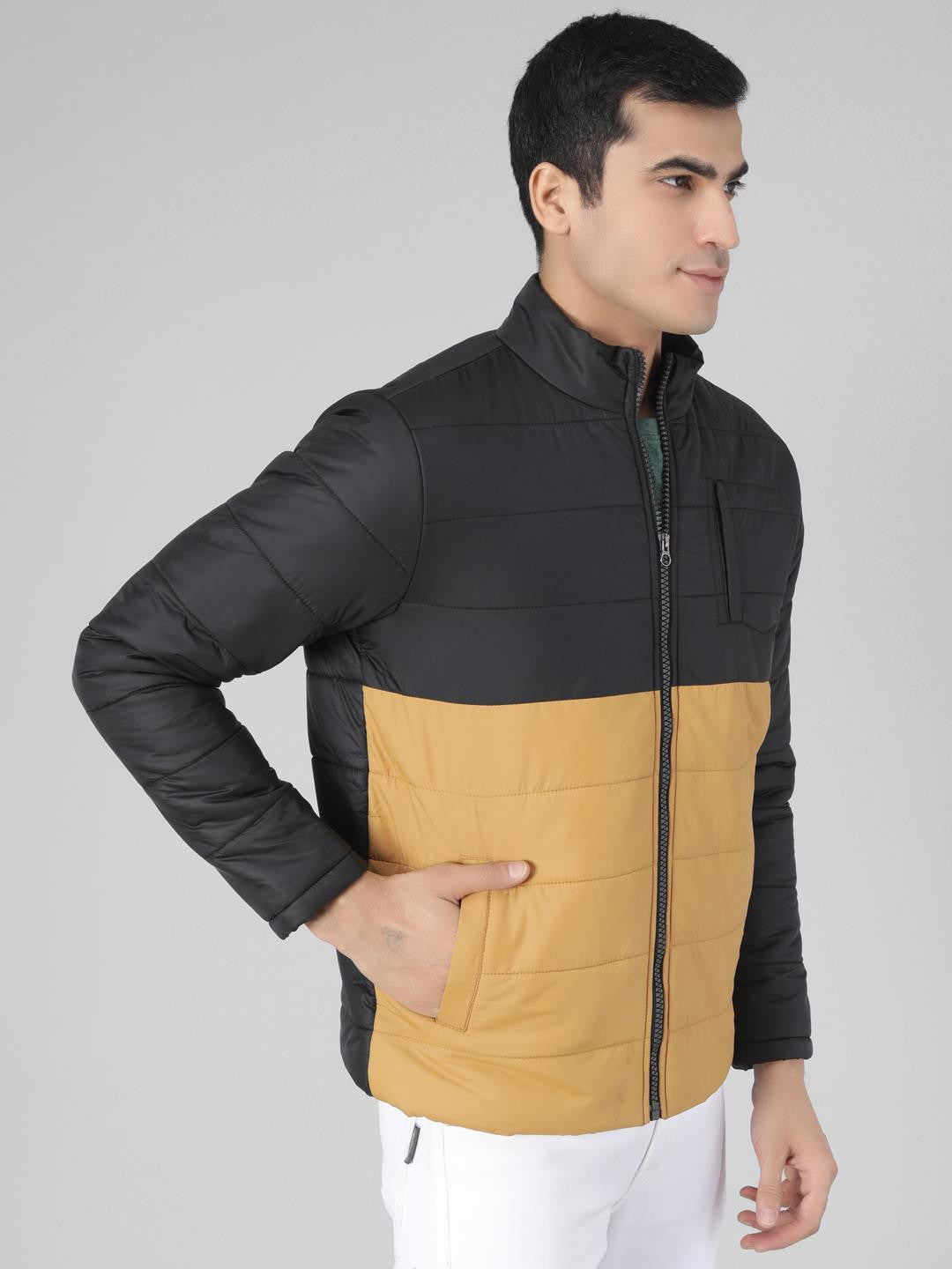 KOTTY Full Sleeve Solid Men Jacket 