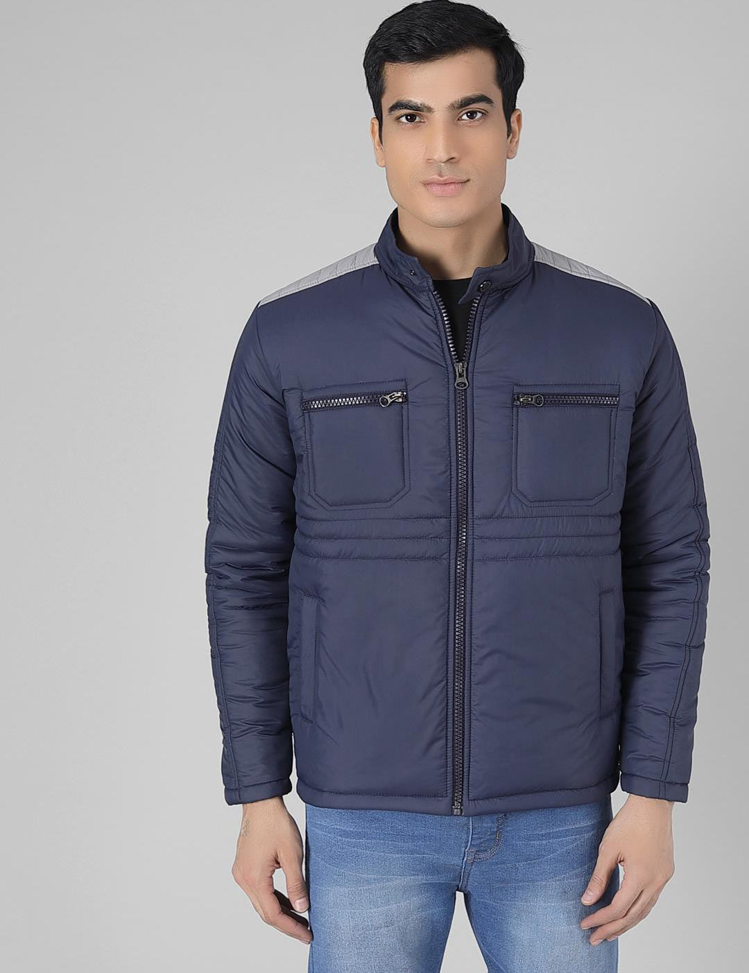 KOTTY Full Sleeve Solid Men Jacket 