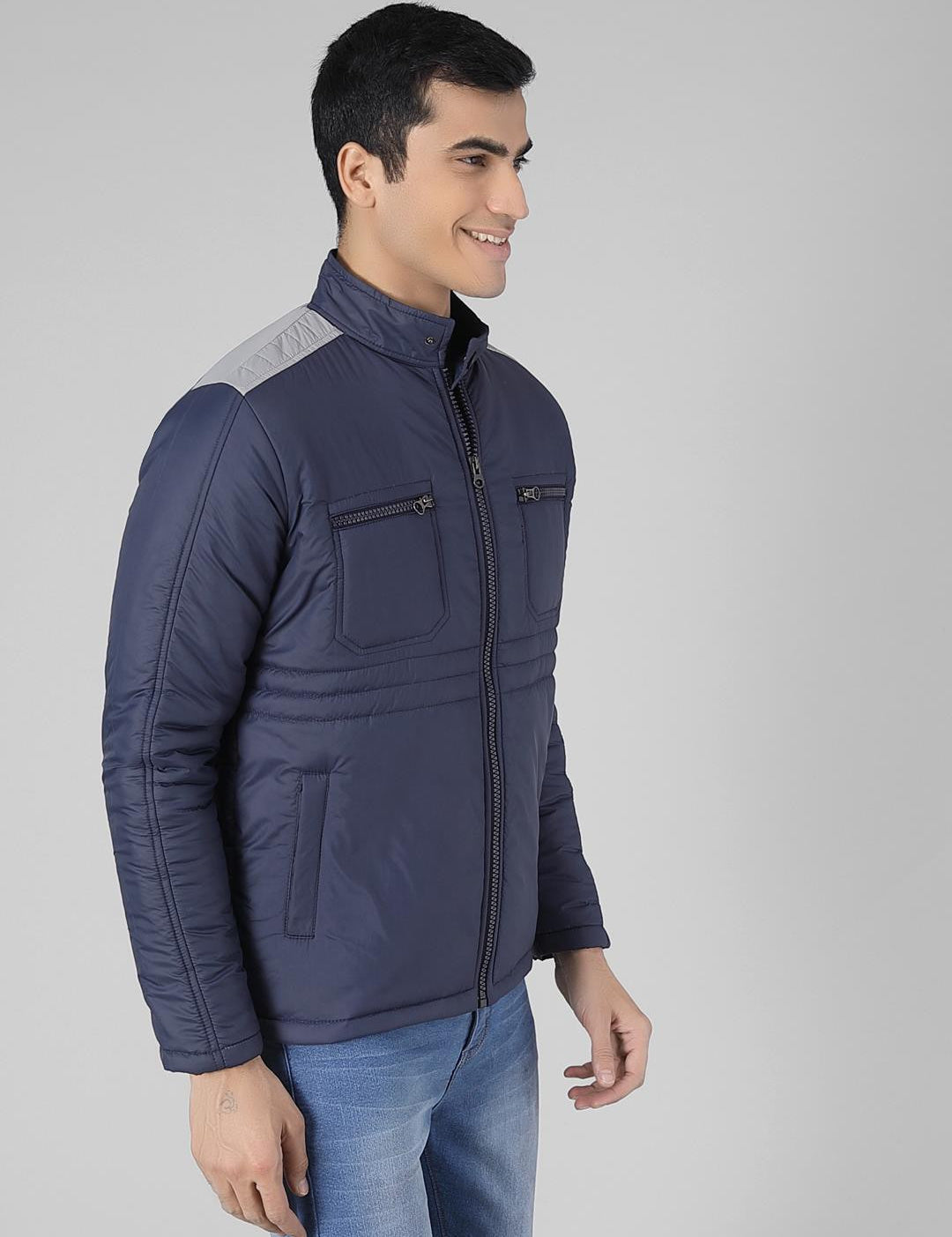 KOTTY Full Sleeve Solid Men Jacket 