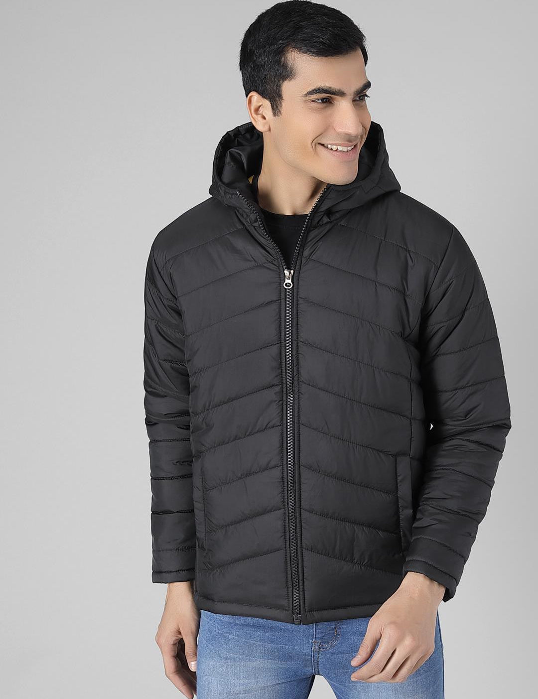 KOTTY Full Sleeve Solid Men Jacket 
