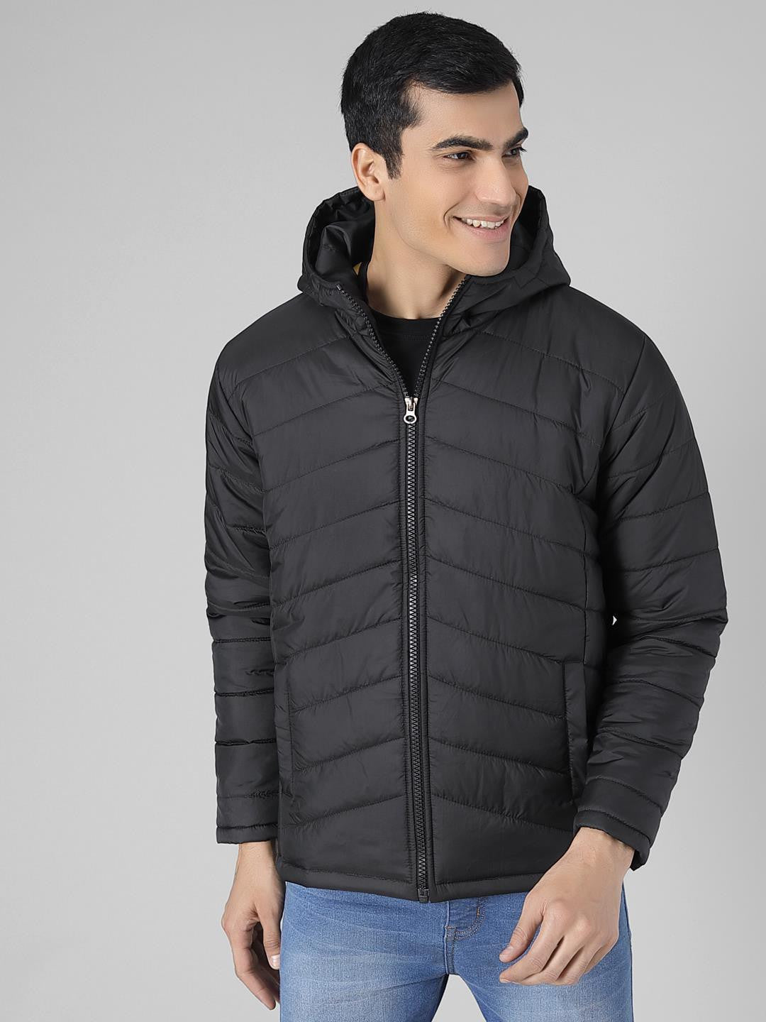 KOTTY Full Sleeve Solid Men Jacket 