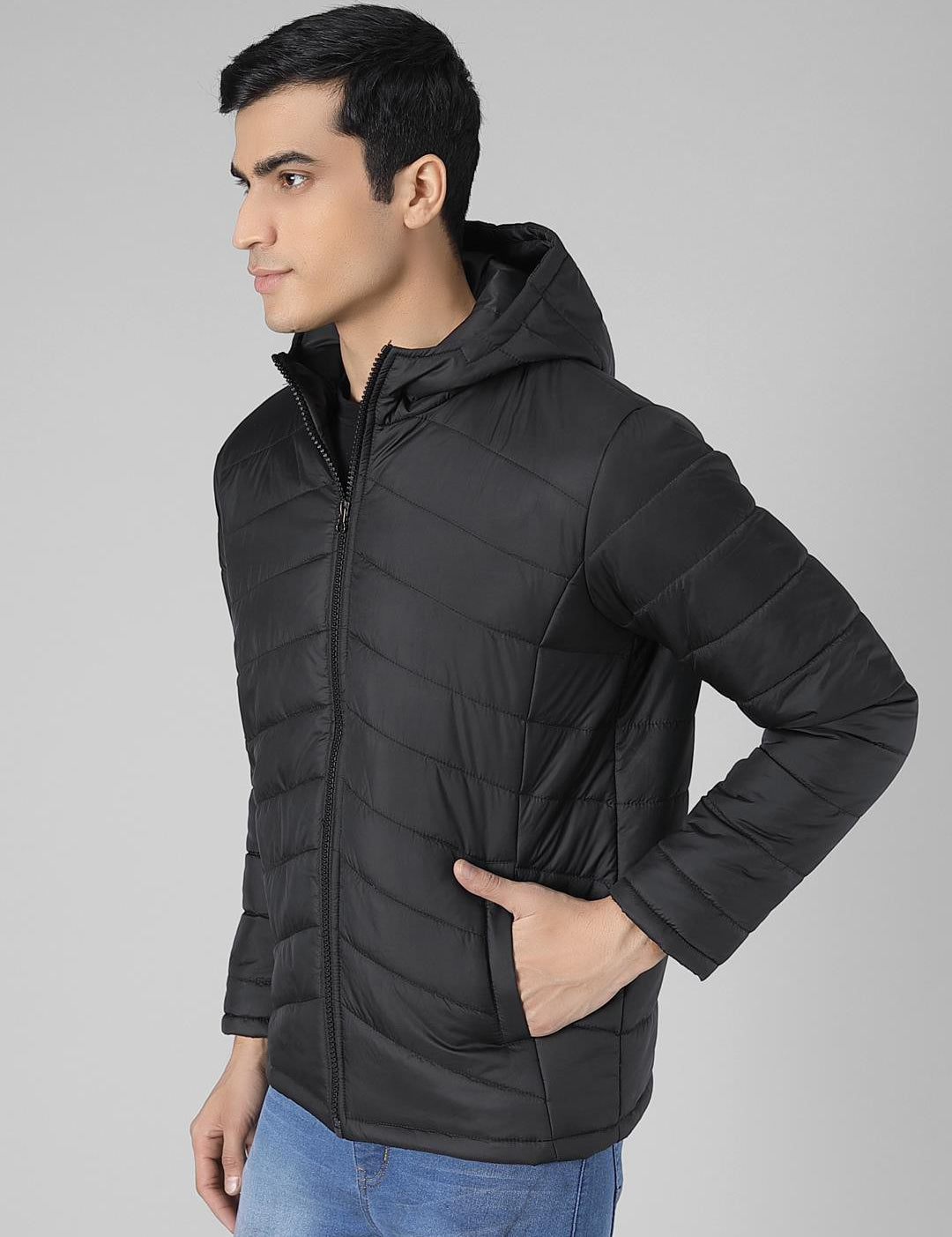 KOTTY Full Sleeve Solid Men Jacket 