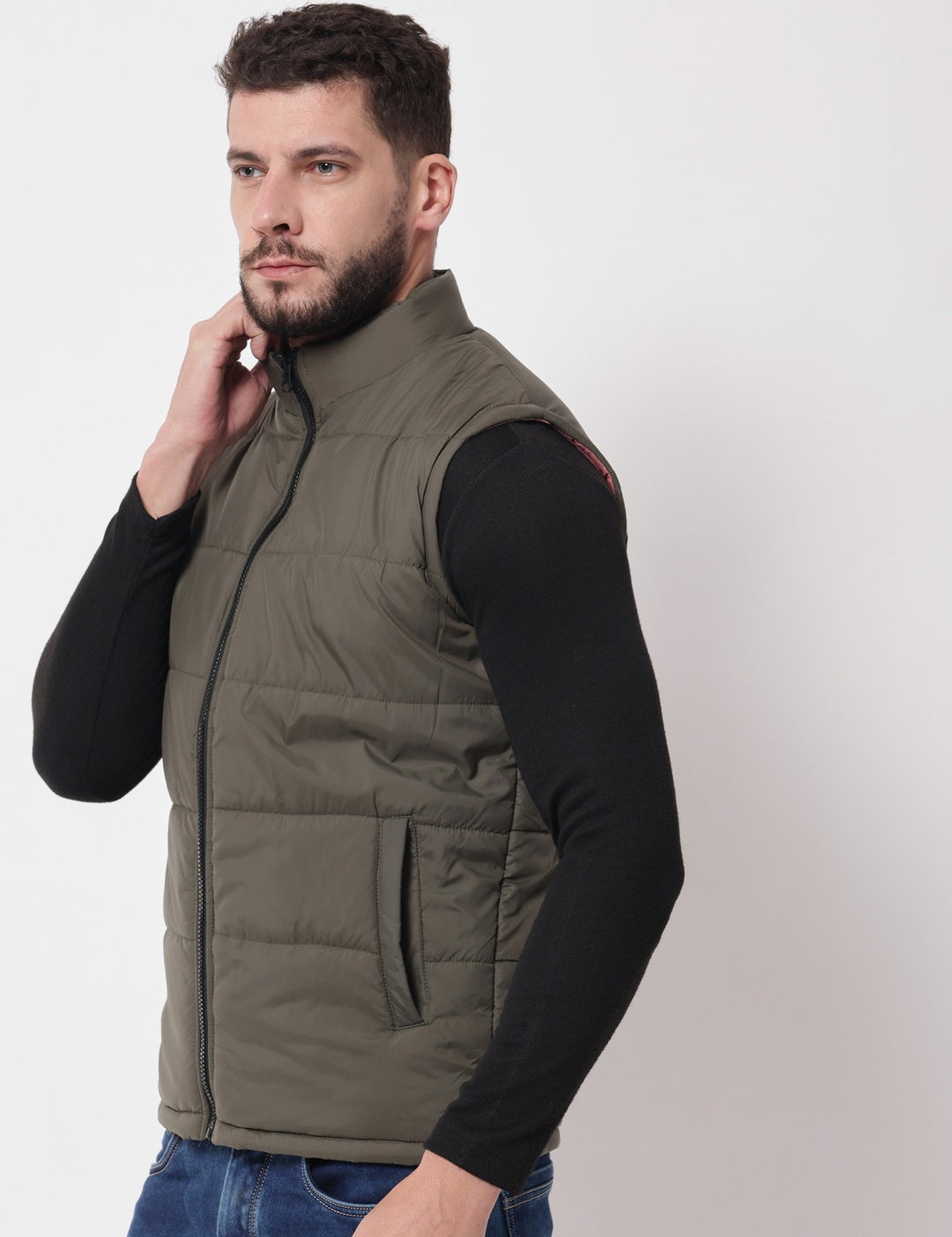 KOTTY Sleeveless Solid Women Jacket 