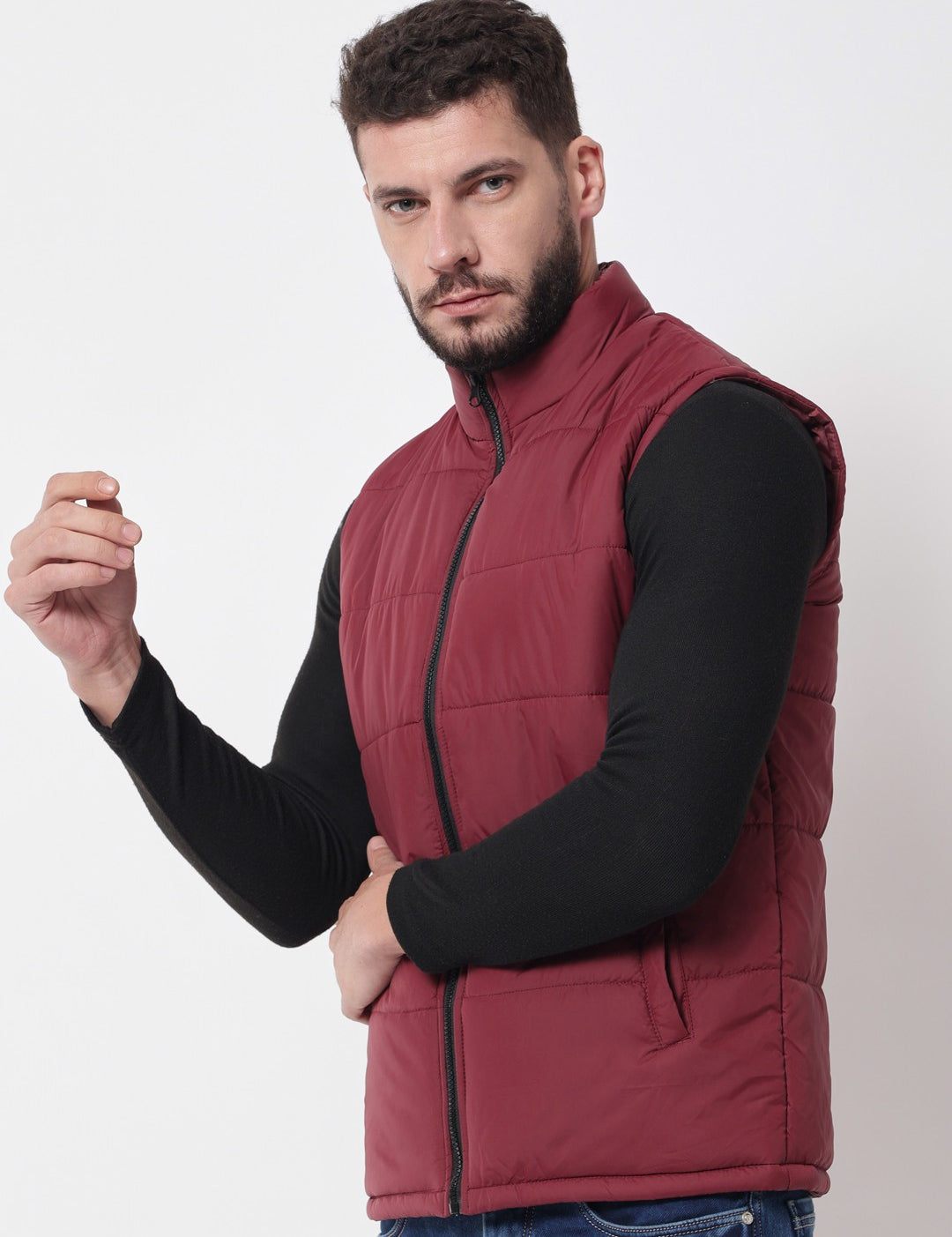 KOTTY Sleeveless Solid Women Jacket 