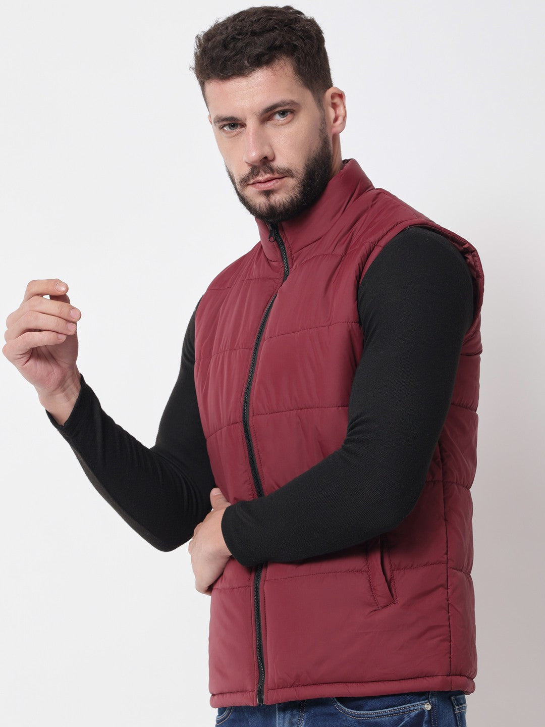 KOTTY Sleeveless Solid Women Jacket 