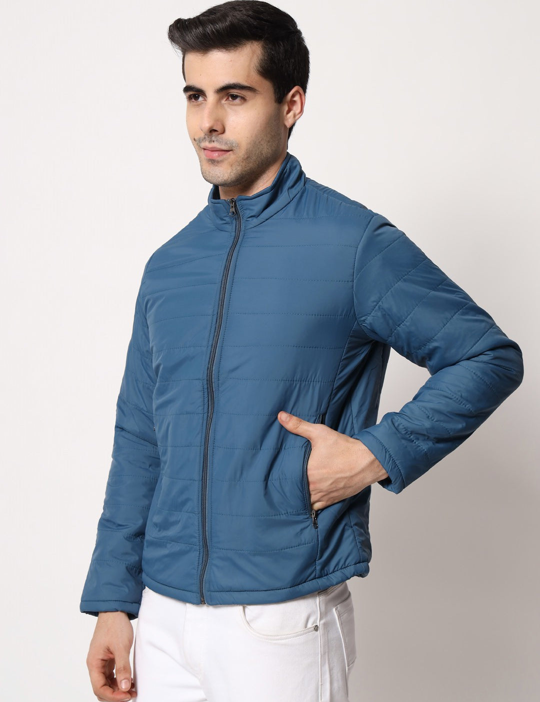 KOTTY Full Sleeve Solid Men Jacket 