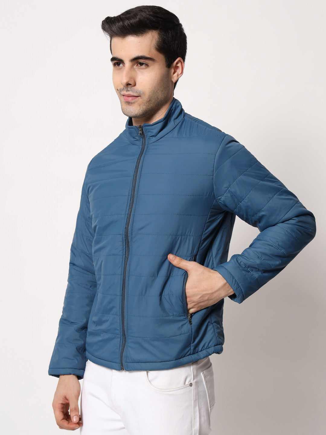 KOTTY Full Sleeve Solid Men Jacket 