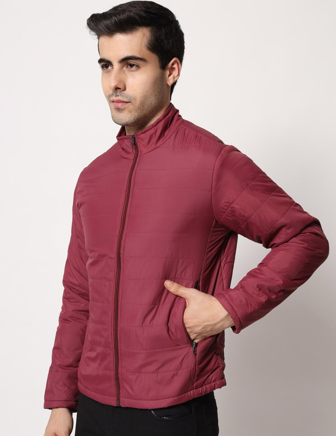 KOTTY Full Sleeve Solid Men Jacket 