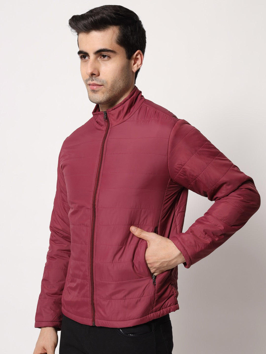 KOTTY Full Sleeve Solid Men Jacket 