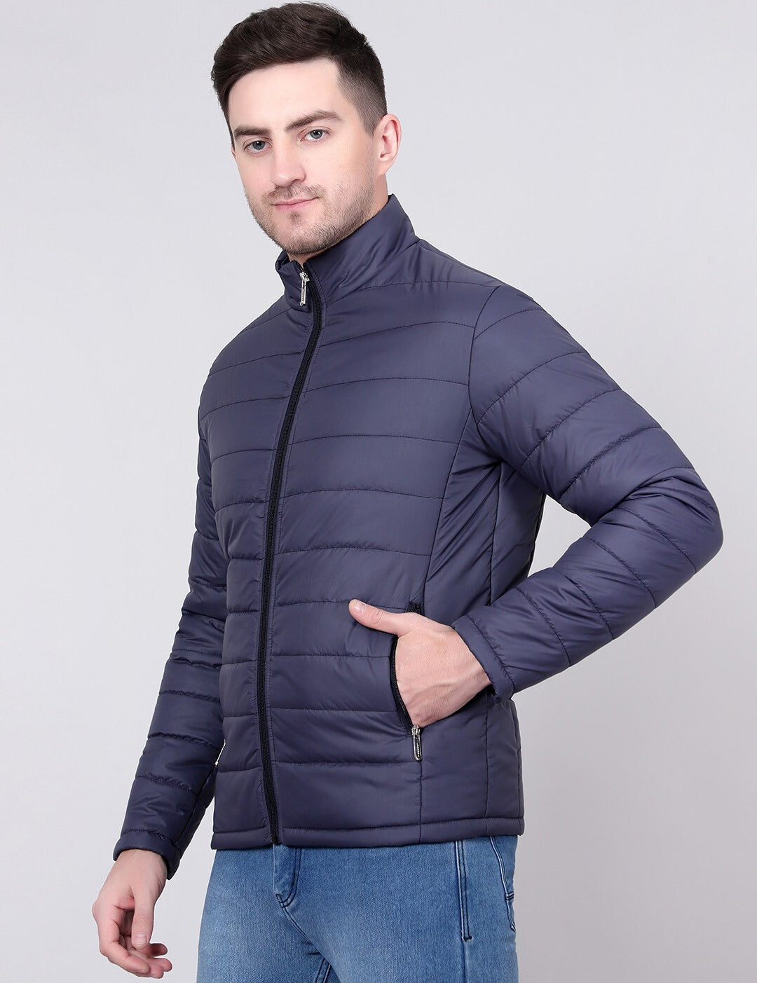 KOTTY Full Sleeve Solid Men Jacket 