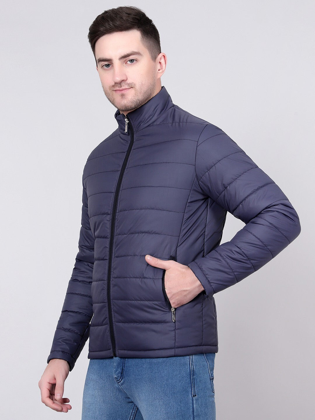 KOTTY Full Sleeve Solid Men Jacket 