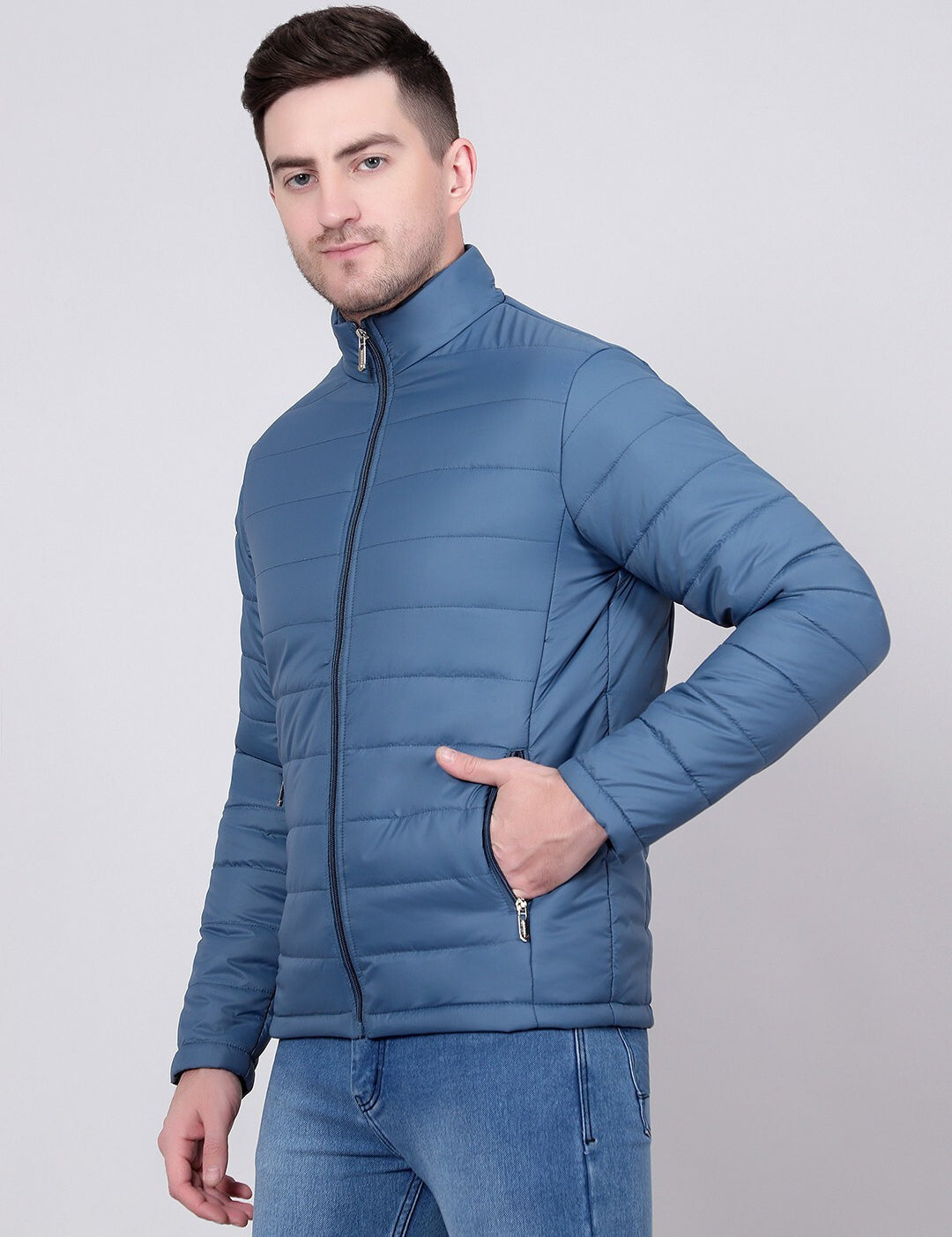 KOTTY Full Sleeve Solid Men Jacket 