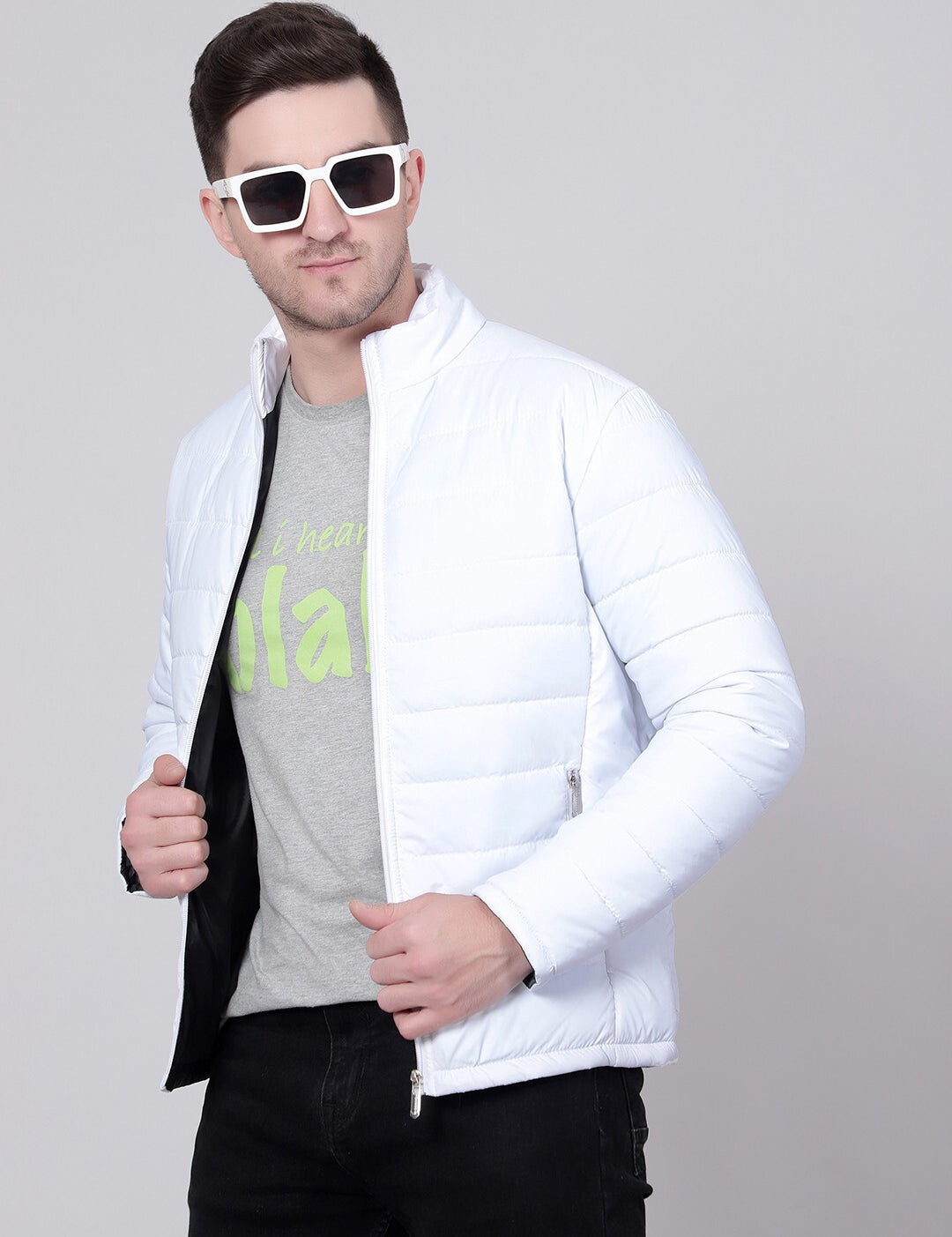 KOTTY Full Sleeve Solid Men Jacket 