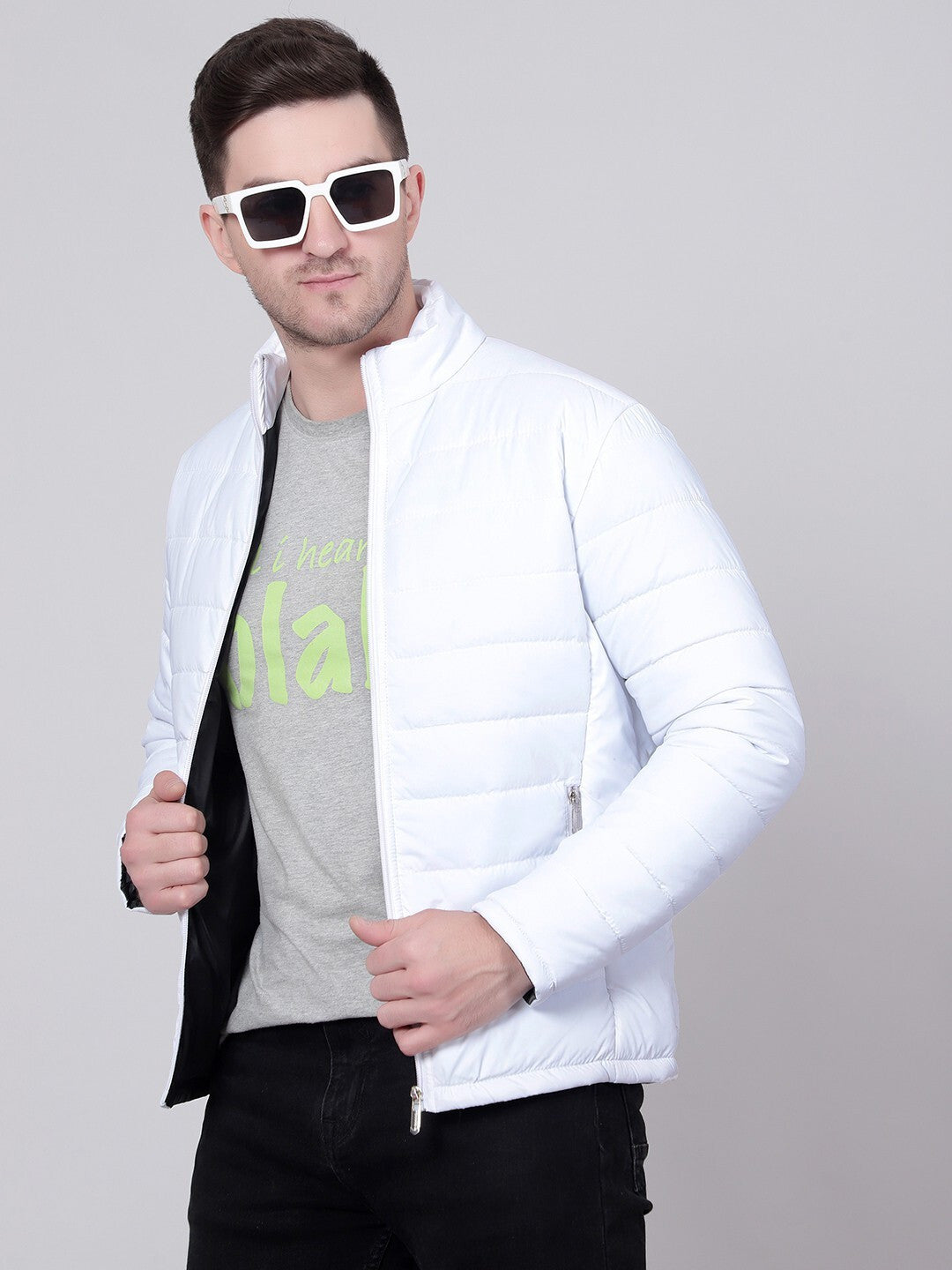 KOTTY Full Sleeve Solid Men Jacket 