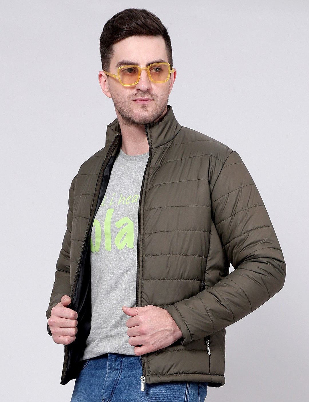 KOTTY Full Sleeve Solid Men Jacket 