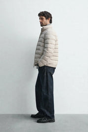 Men's Lightweight Quilted Puffer Jacket Winter Warm