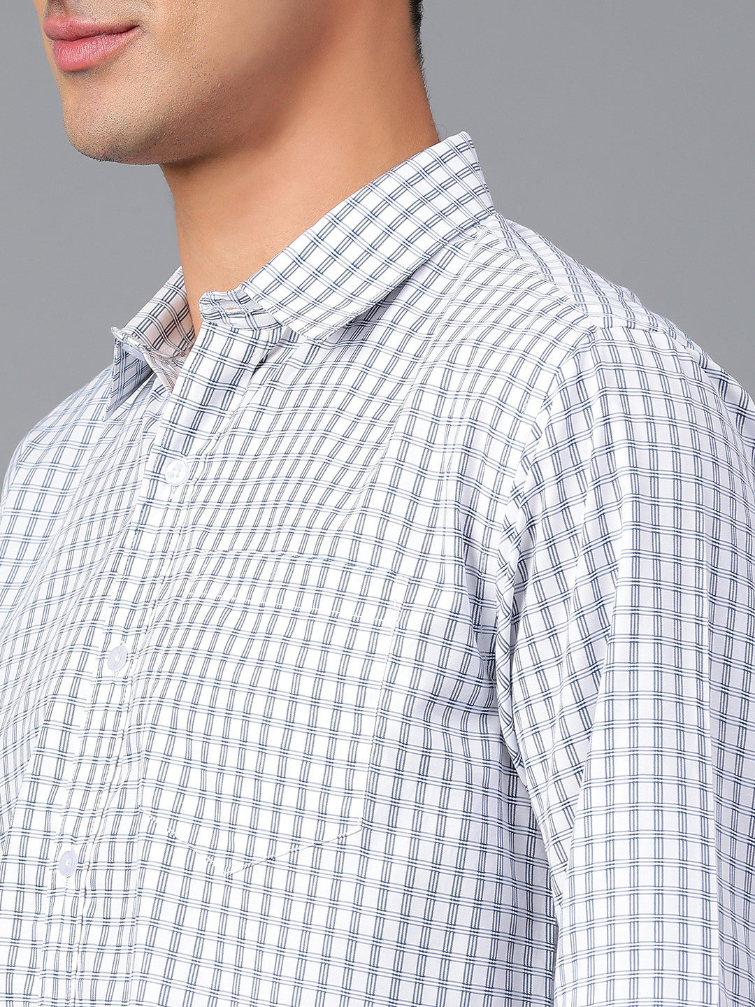 KOTTY Men Checkered Casual Multicolor Shirt 
