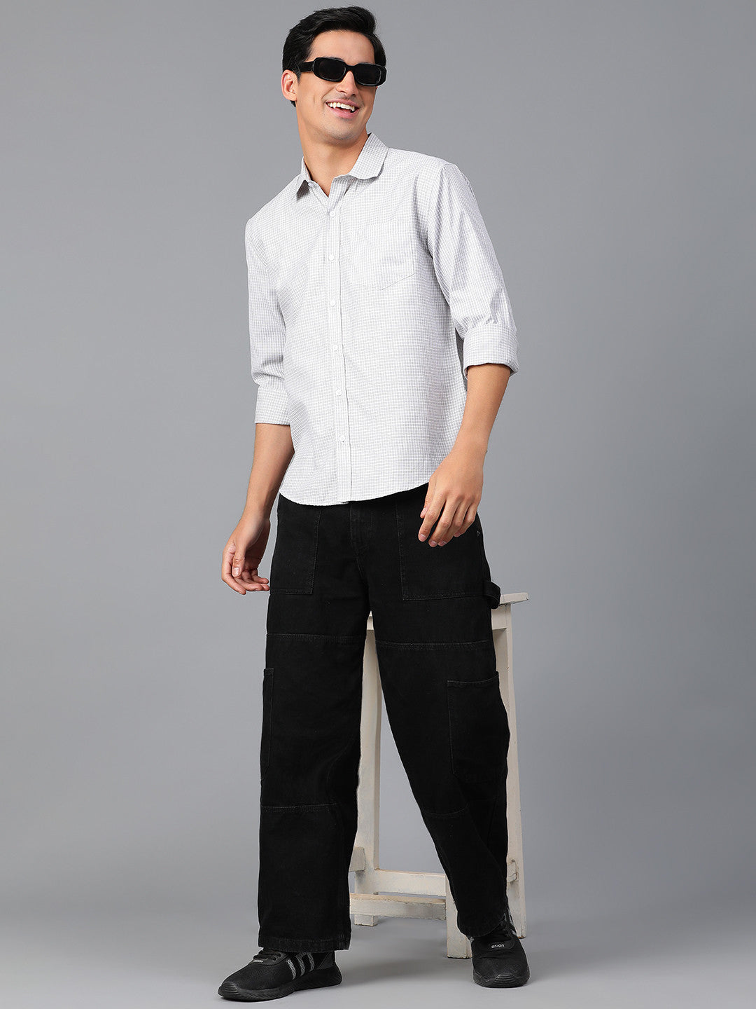 KOTTY Men Printed Casual Multicolor Shirt 