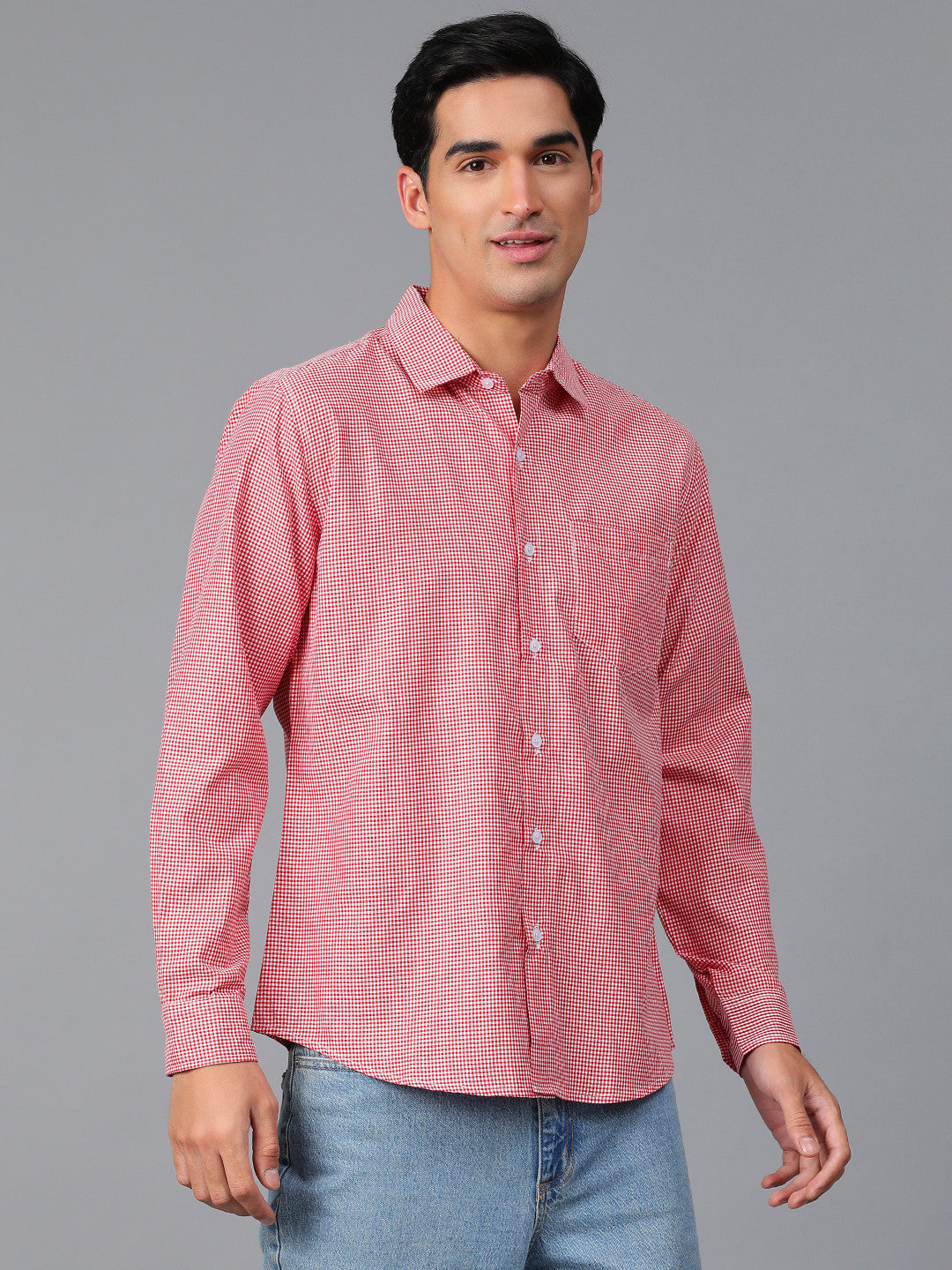 KOTTY Men Checkered Casual Multicolor Shirt 