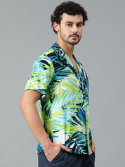 KOTTY Men Printed Casual Multicolor Shirt 