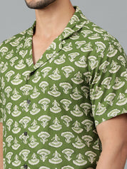 KOTTY Men Printed Casual Multicolor Shirt 