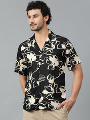 KOTTY Men Printed Casual Multicolor Shirt 