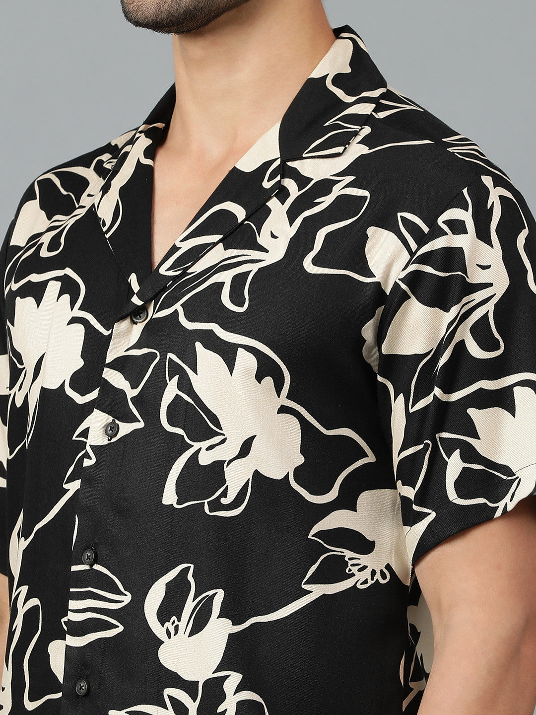 KOTTY Men Printed Casual Multicolor Shirt 