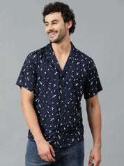 KOTTY Men Printed Casual Multicolor Shirt 
