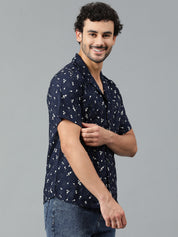 KOTTY Men Printed Casual Multicolor Shirt 